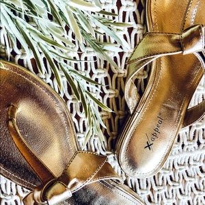 Gold Sandals